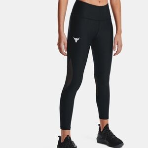 {Under Armour} Project Rock Black Leggings